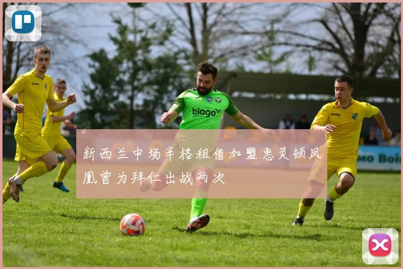 新西兰中场辛格租借加盟惠灵顿凤凰曾为拜仁出战两次